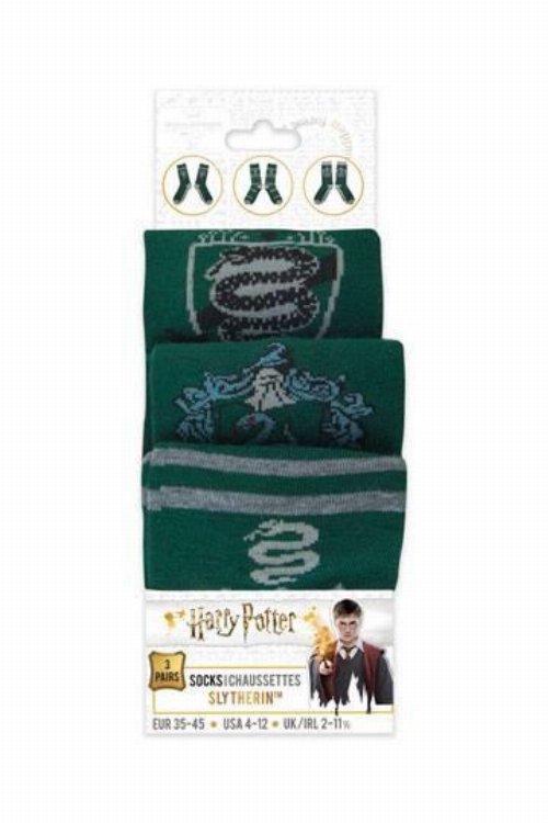 Κάλτσες Harry Potter - Slytherin 3-Pack
Socks
