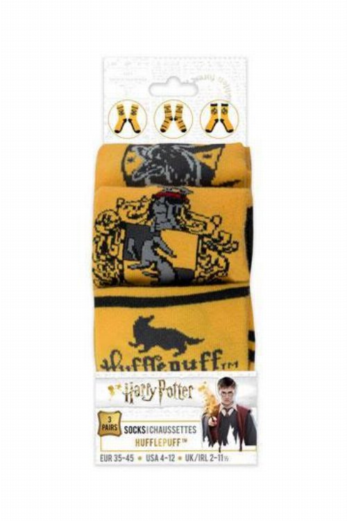 Κάλτσες Harry Potter - Hufflepuff 3-Pack
Socks