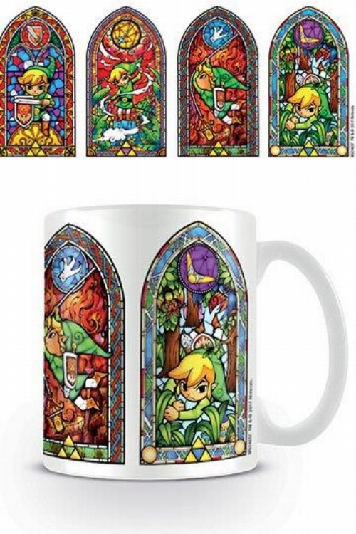 The Legend of Zelda - Stained Glass Κεραμική Κούπα
(315ml)