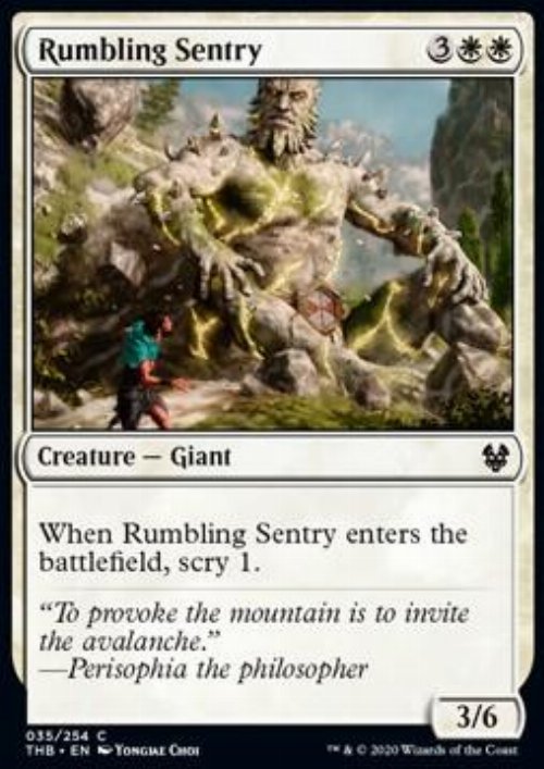 Rumbling Sentry