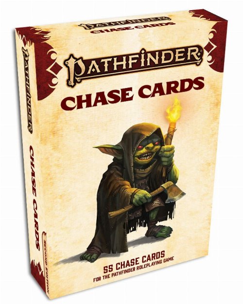 Pathfinder Roleplaying Game - Chase Cards Deck (P2)
(55 Cards)