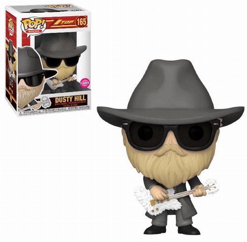 Figure Funko POP! ZZ Top - Dusty Hill (Flocked)
#165