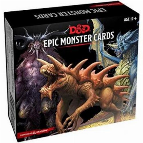 D&D 5th Ed Monster Cards - Epic Monsters (77
Cards)