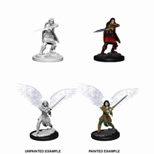 D&D Nolzur's Marvelous Miniatures - 2x Female
Aasimar Fighter