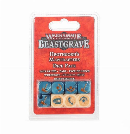 Warhammer Underworlds: Beastgrave - Hrothgorn's
Mantrappers Dice Pack