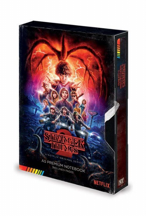 Σημειωματάριο Stranger Things - Season 2 VHS Premium
A5 Notebook