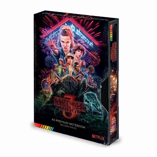 Σημειωματάριο Stranger Things - Great Scott VHS
Premium A5 Notebook