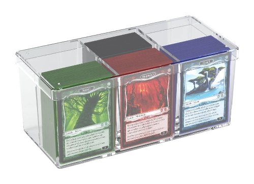 Ultimate Guard Stack 'n' Safe Card Box 480 -
Clear