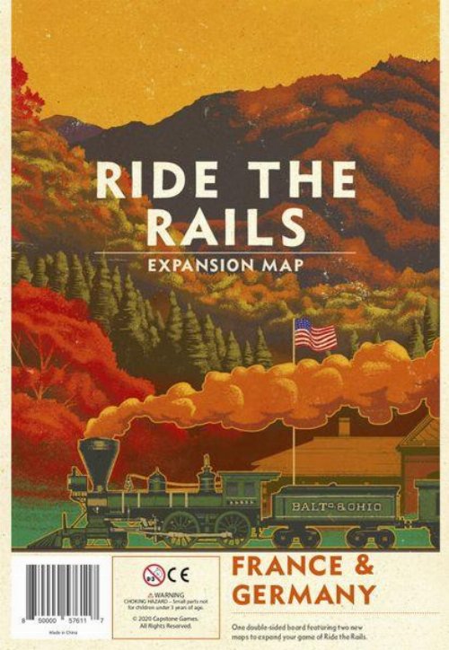 Ride the Rails: France & Germany
Expansion
