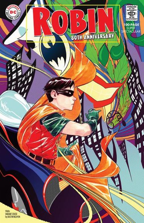 Robin 80th Anniversary 100 Page Super
Spectacular #1 1960s Dustin Nguyen Variant
Cover