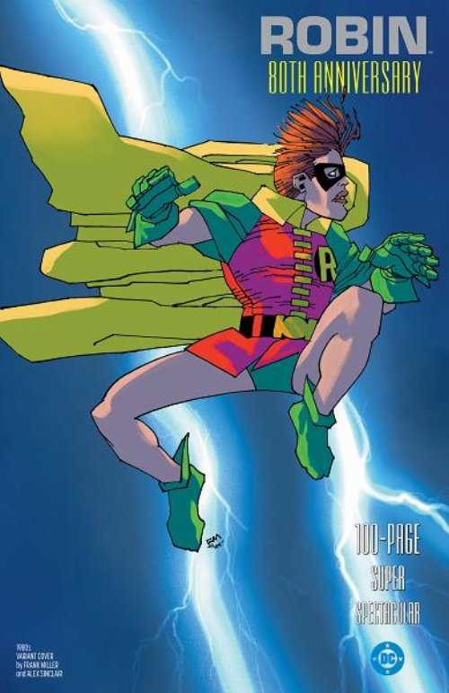 Robin 80th Anniversary 100 Page Super
Spectacular #1 1980s Frank Miller Variant Cover