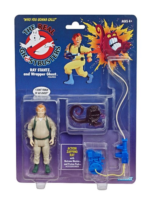 The Ghostbusters: Kenner Series - Ray Stantz and
Wrapper Ghost Action Figure (13cm)