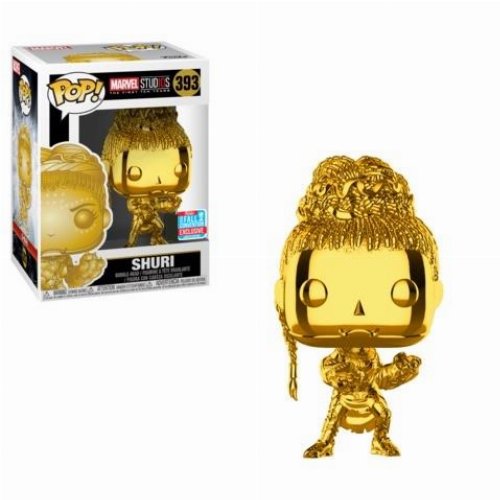 Figure Funko POP! Marvel Studios - Shuri (Gold
Chrome) #393 (2018 NYCC Exclusive)