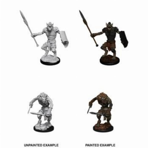 D&D Nolzur's Marvelous Miniatures - Gnoll &
Gnoll Flesh Gnawer