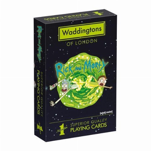 Rick and Morty - Waddingtons Number 1 Playing
Cards