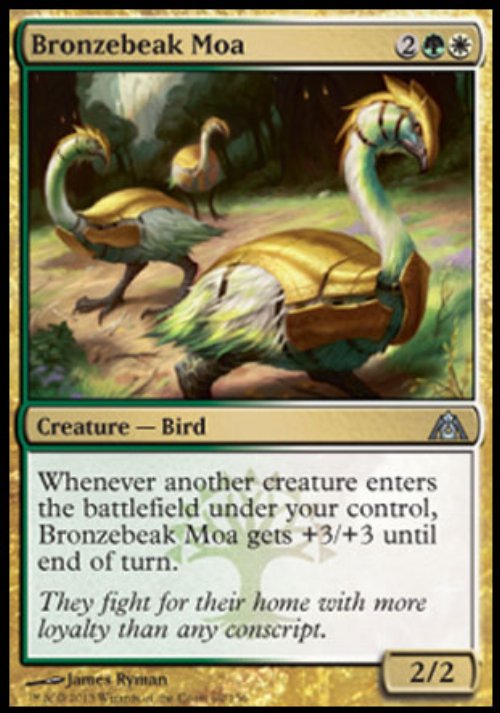 Bronzebeak Moa - Foil