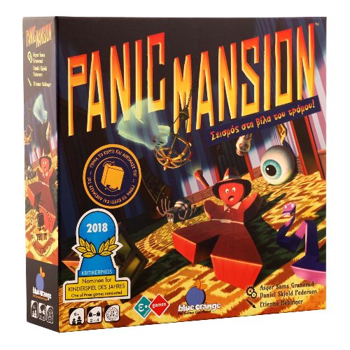 Επιτραπέζιο Παιχνίδι Panic Mansion - Σεισμός στη βίλα
του τρόμου