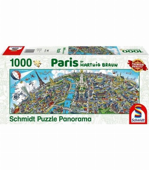 Παζλ 1000 κομμάτια - Panorama Παρίσι
