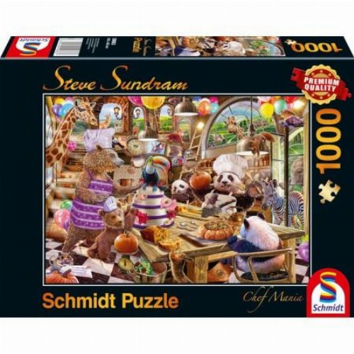 Puzzle 1000 pieces - Chef
Mania