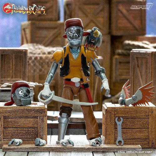 Thundercats: Ultimates - Captain Cracker the
Robotic Pirate Scoundrel Action Figure (18cm)