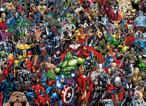 Παζλ 1000 κομμάτια - Impossible Marvel's
Characters