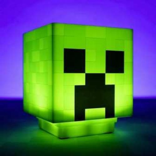 Minecraft - Creeper Φωτιστικό με Ήχο