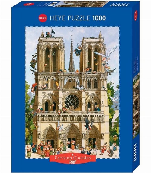 Puzzle 1000 pieces - Vive Notre
Dame!