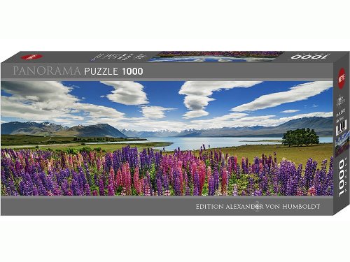 Puzzle 1000 pieces - Panorama Lake
Tekapo