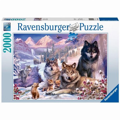 Puzzle 2000 pieces - Λύκοι στο
Χιόνι