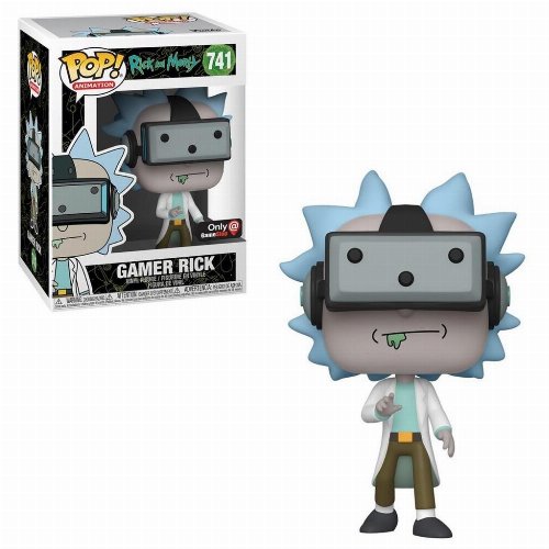Φιγούρα Funko POP! Rick and Morty - Gamer Rick (with
VR) #741 (Exclusive)