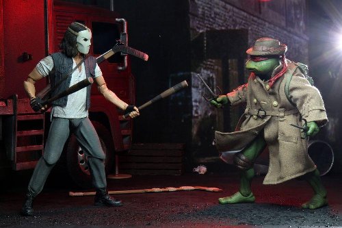 Teenage Mutant Ninja Turtles - Casey Jones and
Raphael in Disguise 2-Pack Action Figures
(18cm)