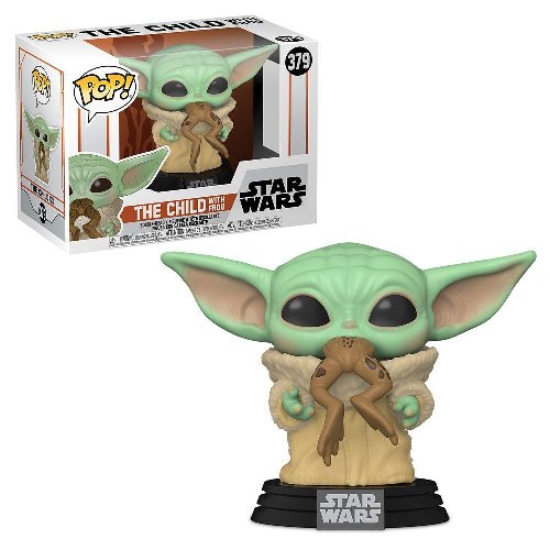 Figure Funko POP! Star Wars: The Mandalorian -
The Child with Frog (Baby Yoda) #379