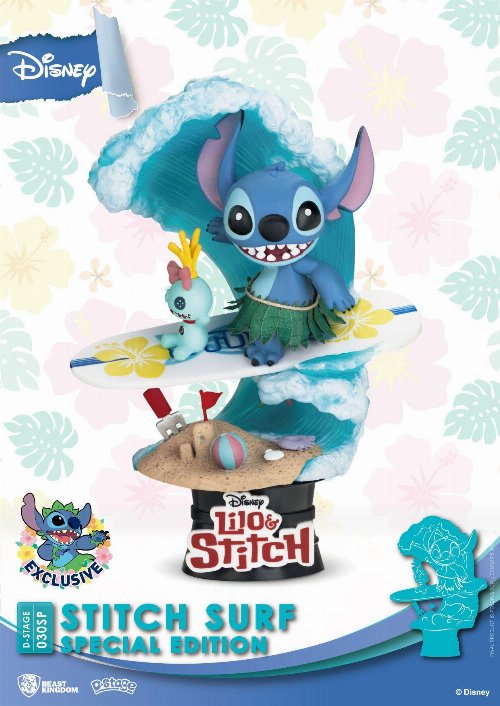 Disney Summer Series: D-Stage - Stitch Surf Diorama
Statue (15cm) (LE3000)