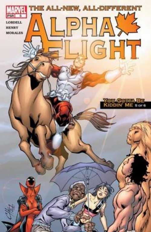 The All New, All Different Alpha Flight #5 Sep,
2004 (VG)