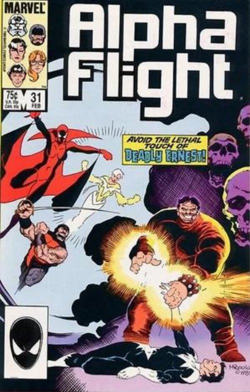 Alpha Flight #31 Feb, 1986 (FN+)