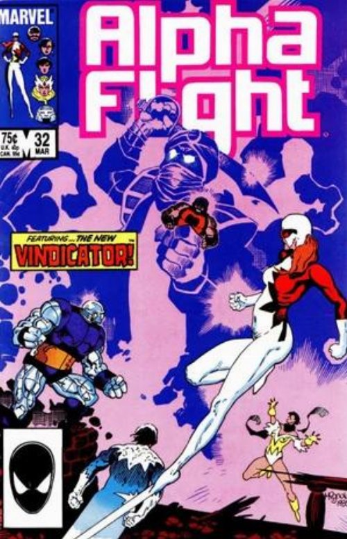 Alpha Flight #32 Mar, 1986 (FN+)