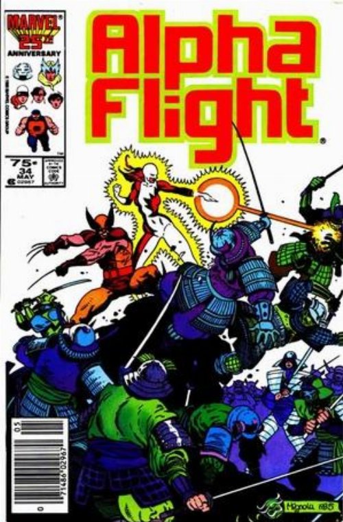 Alpha Flight #34 May, 1986 (FN+)