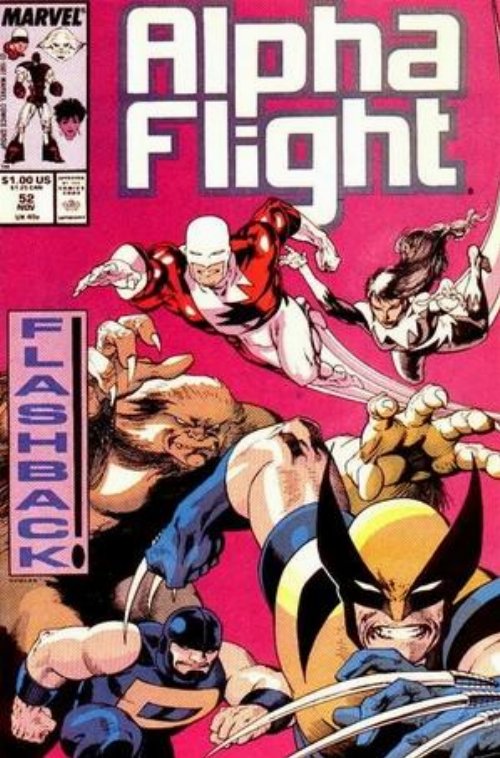 Alpha Flight #52 Nov, 1987 (FN+)