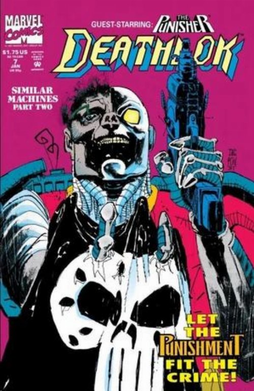 Deathlok #07 Jan ,1992 (VF)