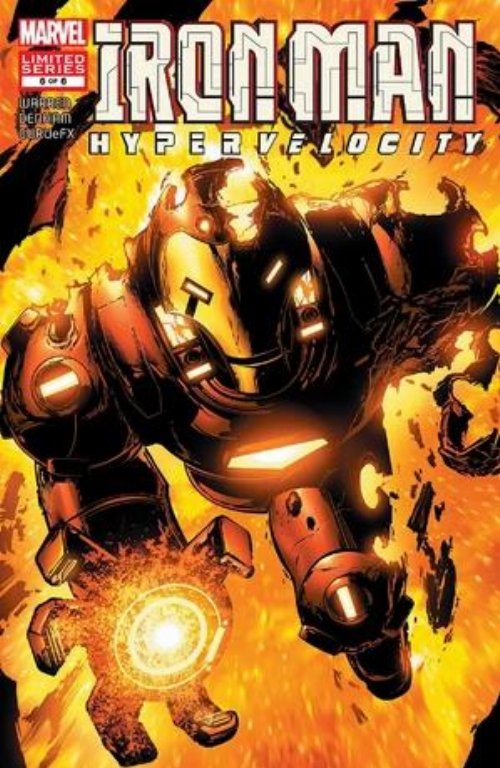 Τεύχος Κόμικ Iron Man Hypervelocity#6 (Of 6) Aug ,2007
(VG)