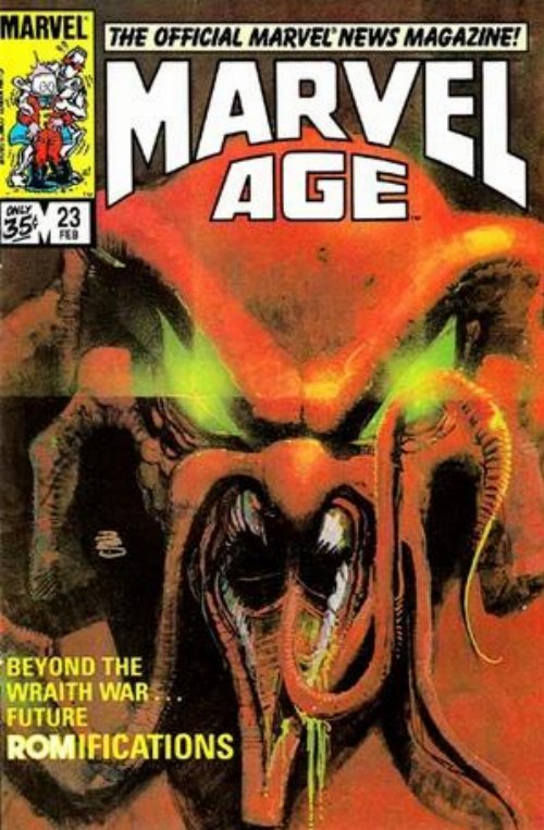 Marvel Age #23 Feb ,1985 (VG) The Official Marvel News
Magazine!