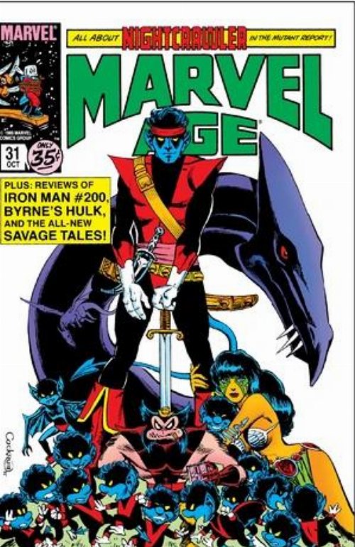 Marvel Age #31 Oct ,1985 (VG) The Official Marvel News
Magazine!