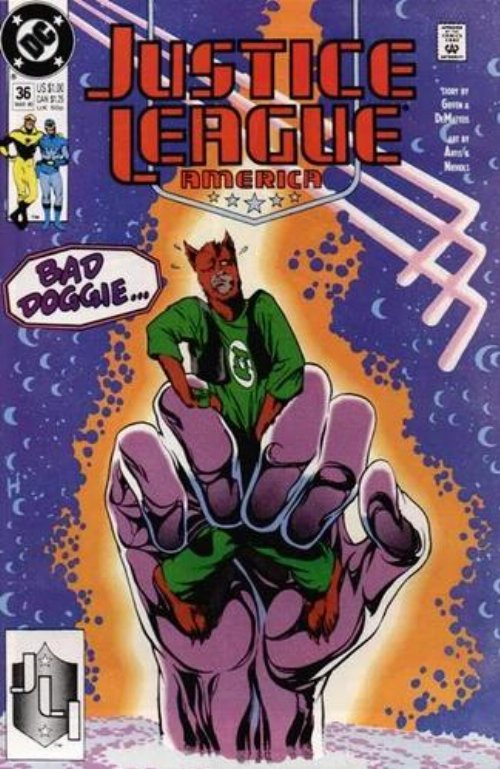 Justice League America #36 Mar ,1990
(VG)