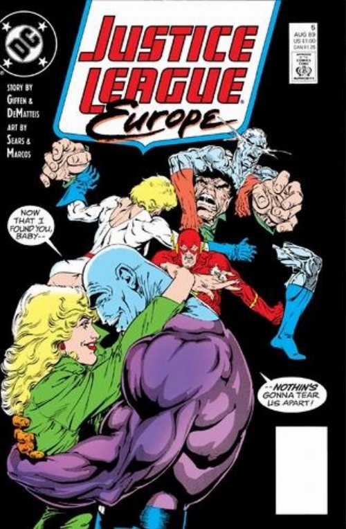 Justice League Europe #05 Aug ,1989 (VG)