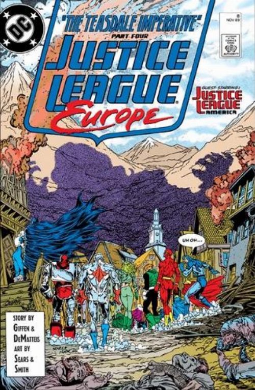 Justice League Europe #08 Nov ,1989 (VG)