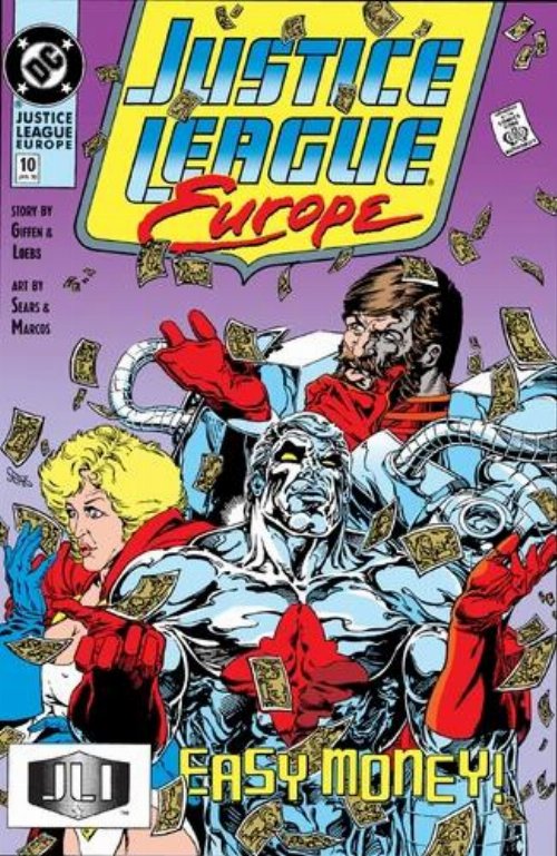 Justice League Europe #10 Jan ,1990 (VG)