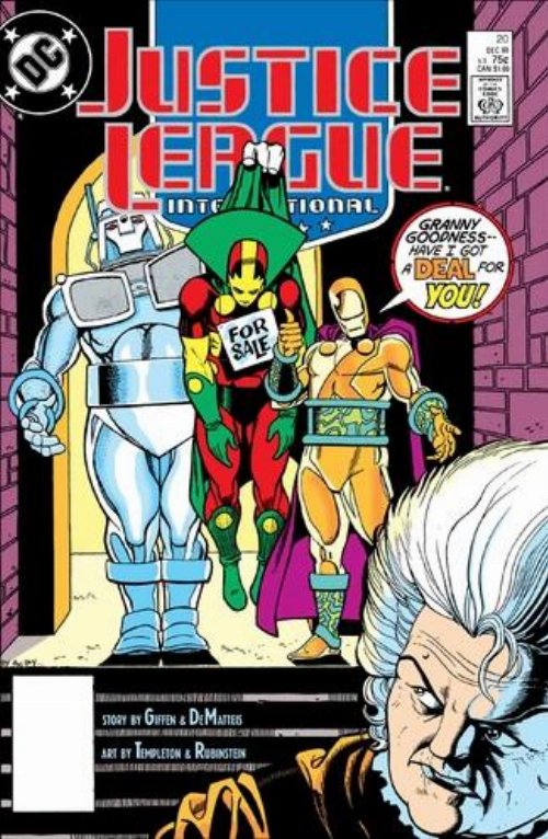 Justice League International #20 Dec ,1988
(VG)