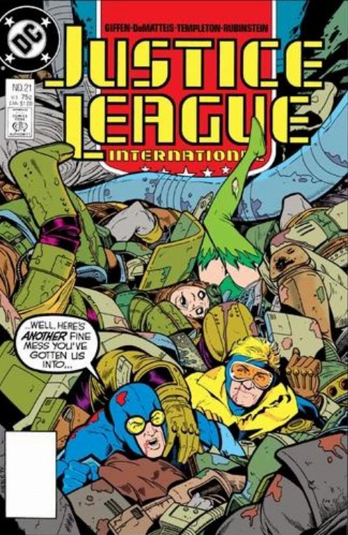 Justice League International #21 Dec ,1988
(VG)