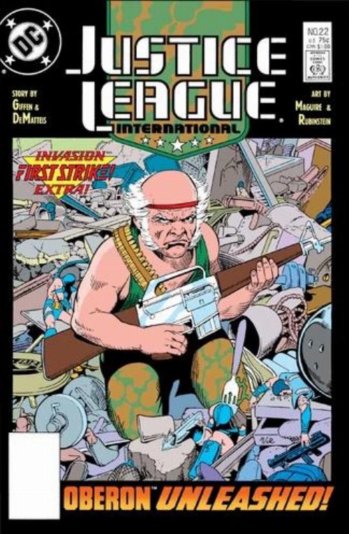 Justice League International #22 Jan ,1989
(VG)