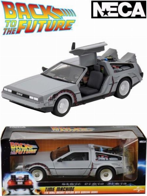 Back to the Future - Time Machine Diecast Model Figure
(15cm)